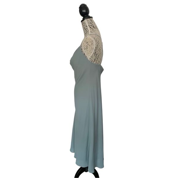 Show Me Your Mumu Verona Cowl Neck Slip Dress Deep Sage Size S - Picture 11 of 12